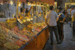 Candy Vendor, Via Fillungo by James Crandall 