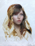 Sketch of a Girl by Casey Childs 