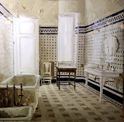 Parisian Bathroom 2 by Mary Sauer