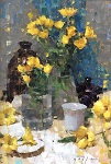 Arrangement in Yellow and Blue by Brian Astle