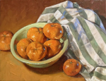 Arrangement in Orange and Green by Johne P. Richardson OPA